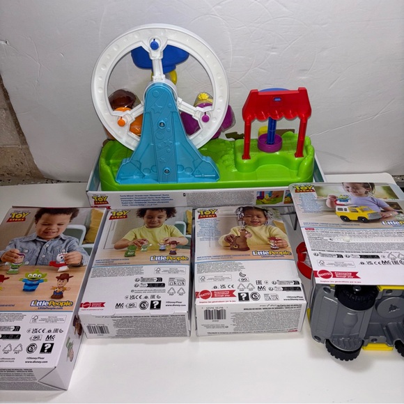 New Released Toy Story 4 Fisher-Price Little People Toy Story Set of 5 NIB - Picture 10 of 10